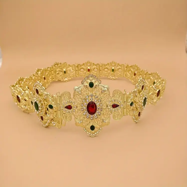 Waist Belt Adorned With Rhinestone - Image 2