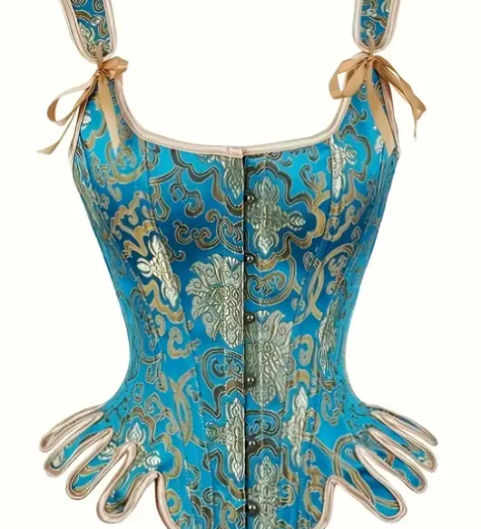Gothic Steampunk Overbust Corset Top