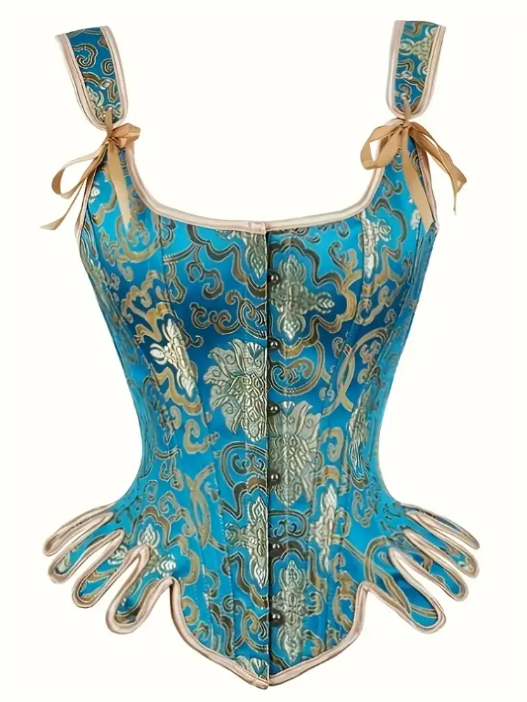 Gothic Steampunk Overbust Corset Top