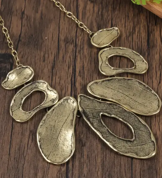 Golden Leaf Pendant