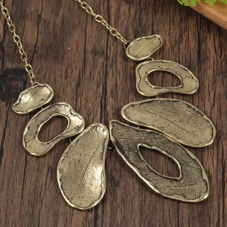 Golden Leaf Pendant