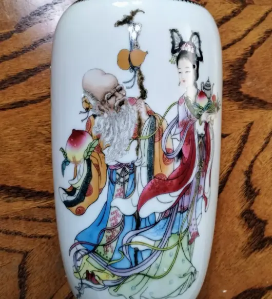 Chinese Traditional Ceramic Vintage Vase – 15–25cm, Multicolor