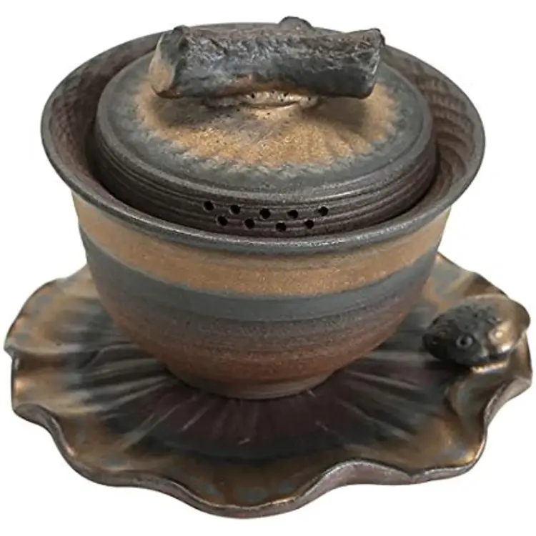 Handmade Ceramic Teacup – 5.8oz / 170ml – Vintage Style