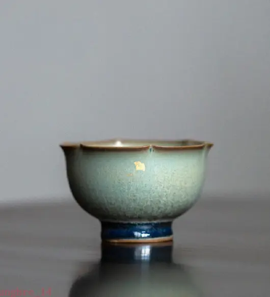 Retro Rough Pottery Handmade Kiln-Transformed Tea Cup – Rustic Gift for Home & Tea Lovers